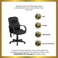 Flash Furniture BT-2690P-GG High Back Massaging Black Leather Executive Office Chair addl-5