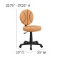 Flash Furniture BT-6178-BASKET-GG Basketball Task Chair addl-4