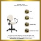 Flash Furniture BT-6179-BASE-A-GG Baseball Task Chair with Arms addl-5