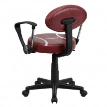 Flash Furniture BT-6181-FOOT-A-GG Football Task Chair with Arms addl-2