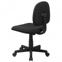 Flash Furniture BT-660-BK-GG Mid-Back Ergonomic Black Fabric Task Chair addl-2