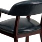 Flash Furniture B-Z105-NAVY-GG Navy Vinyl Luxurious Conference Chair addl-9