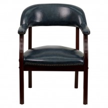 Flash Furniture B-Z105-NAVY-GG Navy Vinyl Luxurious Conference Chair addl-3