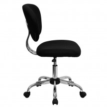 Flash Furniture H-2376-F-BK-GG Mid-Back Black Mesh Task Chair addl-1