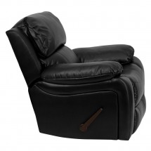Flash Furniture MEN-DA3439-91-BK-GG Black Leather Rocker Recliner addl-1