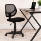 Flash Furniture WA-3074-BK-GG Mid-Back Black Mesh Task Chair addl-8