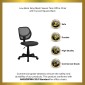 Flash Furniture WA-3074-GY-GG Mid-Back Gray Mesh Task Chair addl-5