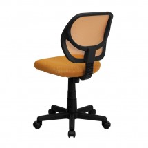 Flash Furniture WA-3074-OR-GG Mid-Back Orange Mesh Task Chair addl-1