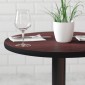 Flash Furniture XU-RD-24-MBT-GG Round Table Top with Black or Mahogany Reversible Laminate Top 24 addl-8