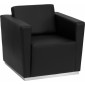 Flash Furniture ZB-TRINITY-8094-SET-BK-GG HERCULES Trinity Series Black Reception Set addl-1