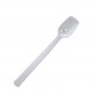 Thunder Group PLBS110BG Beige Polycarbonate 3/4 oz. Perforated Buffet Spoon 10  - 1 doz addl-5