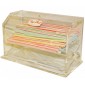 TigerChef Clear Acrylic Pen and Pencil Dispenser Teachers Gifts with 1 Dozen Pencils addl-1