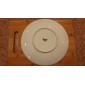 Winco WDP022-108 Ardesia Zendo Porcelain Bright White Round Plate 10 addl-3