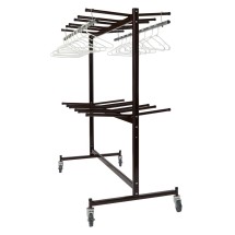 National Public Seating 84-60 Double-Tier Hanging Chair Dolly / Coat Rack addl-1