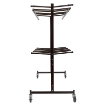 National Public Seating 84-60 Double-Tier Hanging Chair Dolly / Coat Rack addl-2