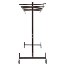 National Public Seating 42-8-60 Double-Tier Table / Chair Dolly / Coat Storage Rack addl-2