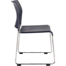 National Public Seating 8804-11-04 Cafetorium Blue Plastic Stack Chair addl-3