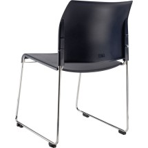 National Public Seating 8804-11-04 Cafetorium Blue Plastic Stack Chair addl-4