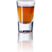 TigerChef Polycarbonate Shot Glass with Heavy Base 1.5 oz. 4/Pack addl-2