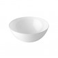 Fineline Settings 3504-CL Platter Pleasers Clear Round Plastic Serving Bowl 100 oz. - 2 doz addl-2