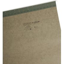 TUFF Hanging Folders with Easy Slide Tab, Letter Size, 1/3-Cut Tab, Standard Green, 20/Box addl-3
