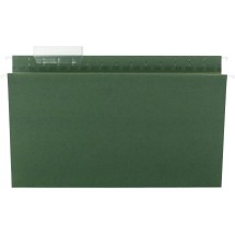 TUFF Hanging Folders with Easy Slide Tab, Letter Size, 1/3-Cut Tab, Standard Green, 20/Box addl-6