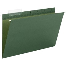 TUFF Hanging Folders with Easy Slide Tab, Letter Size, 1/3-Cut Tab, Standard Green, 20/Box addl-7
