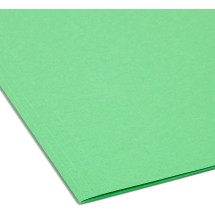 TUFF Hanging Folders with Easy Slide Tab, Letter Size, 1/3-Cut Tab, Green, 18/Box addl-1