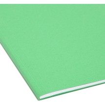 TUFF Hanging Folders with Easy Slide Tab, Letter Size, 1/3-Cut Tab, Green, 18/Box addl-6