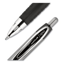 Signo 207 Retractable Gel Pen Value Pack, 0.7mm, Black Ink, Tran Black Barrel, 36BX addl-1