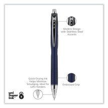 Jetstream RT Retractable Roller Ball Pen, Fine 0.7mm, Black Ink, Blue Barrel addl-1