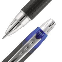 Jetstream RT Retractable Roller Ball Pen, Bold 1mm, Blue Ink, Black Barrel addl-2