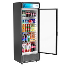 Koolmore MDR-1GD-12C Black One Glass Door Merchandiser Refrigerator 24 addl-3