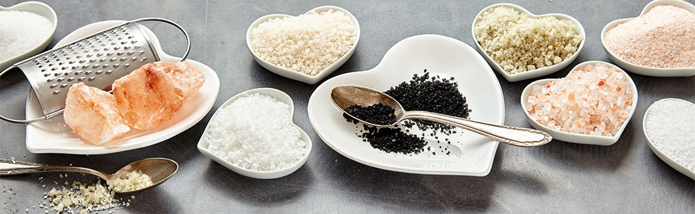 Gourmet salts add color, taste, and visual appeal to everyday recipes.