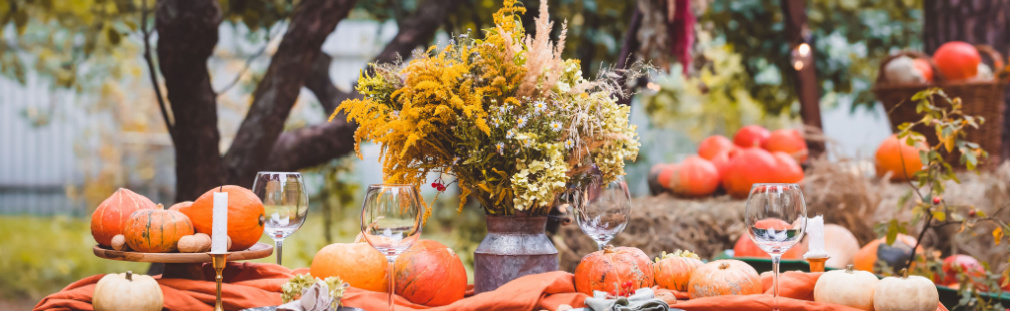 Fun ways to get your restaurant into the fall mood