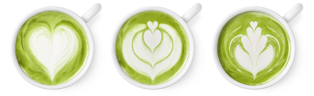 Lettes are a popular way to reap the benefits of matcha tea in your restaurant.
