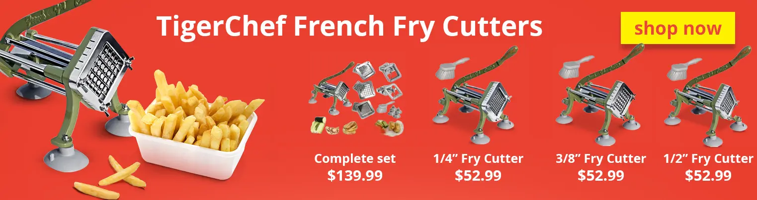 TigerChef French Fry Cutters on sale