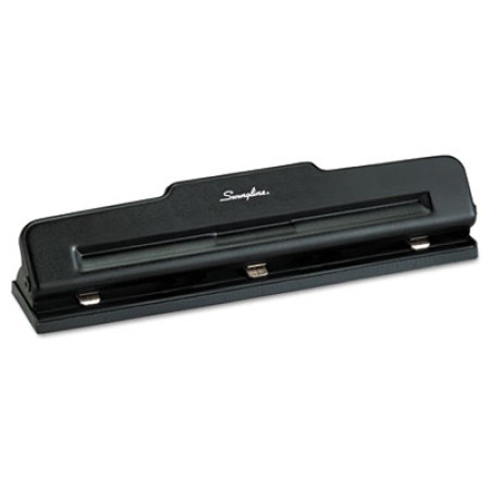 10-Sheet Desktop Two-to-Three-Hole Adjustable Punch, 9/32