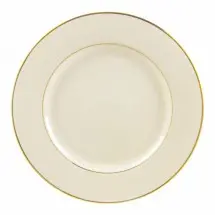 10 Strawberry Street CGLD0024 Cream Double Gold Line Charger Plate 12-1/4&quot;