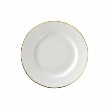 10 Strawberry Street GL0004 7-3/4&quot; Gold Line Rim Salad / Dessert Plate