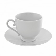 10 Strawberry Street RW0010 Royal White Cup and Saucer Set 8 oz.