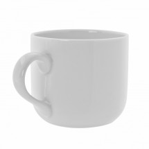 10 Strawberry Street RW0029 Royal White Latte Mug 3-3/4&quot;