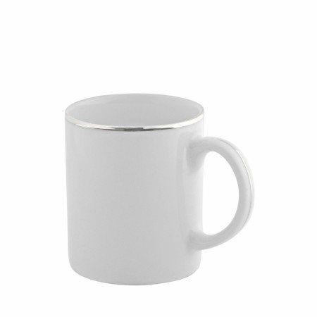 10 Strawberry Street SL0028 Silver Line Coffee Mug 10 oz.