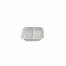 10 Strawberry Street WTR-3DIV Whittier Divided Sauce Dish 3&quot;
