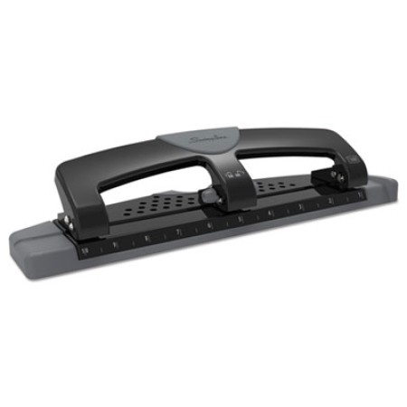 12-Sheet SmartTouch Three-Hole Punch, 9/32