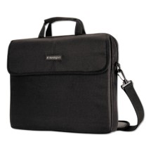 17" Simply Portable Padded Laptop Sleeve, Interior/Exterior Pockets, Black
