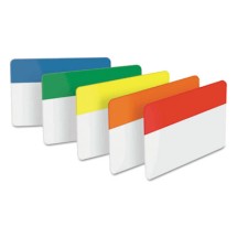 Post-It 2" and 3" Tabs, 1/3-Cut Tabs, Assorted Colors, 3" Wide, 24/Pack
