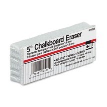 Charles Leonard 5-Inch Chalkboard Eraser, 5"x 2"x 1