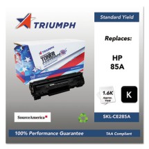 751000NSH1100 Remanufactured CE285A (85A) Toner, 1600 Page-Yield, Black