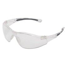 A800 Series Safety Eyewear, Clear Frame, Clear Lens